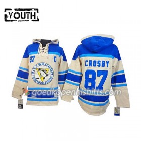 Pittsburgh Penguins Sidney Crosby 87 Cream Hoodie Sawyer - Kinderen